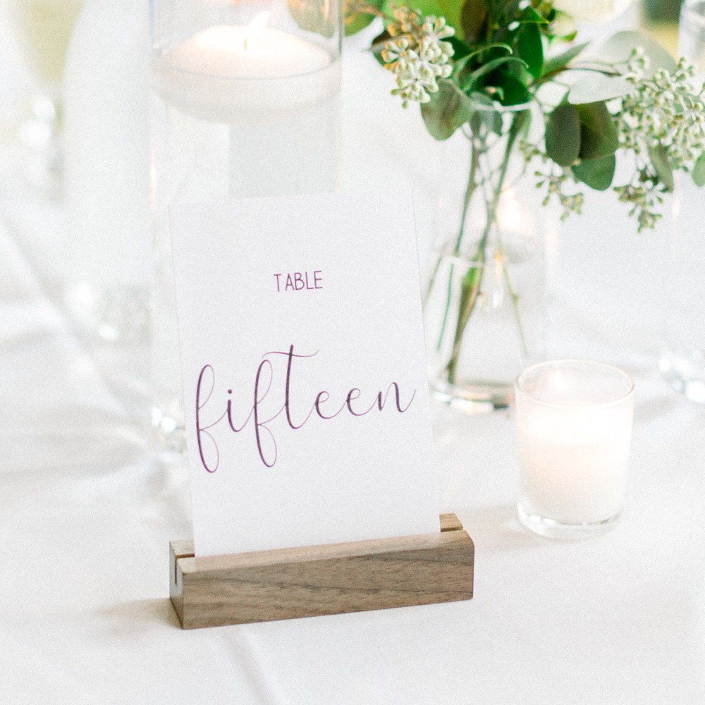 Wood Sign Holder